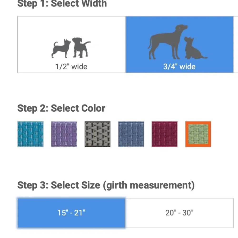 Lupine Eco Step-In Wrap Around Polyester Webbing Dog Harness-15-21
